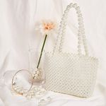 new faux pearl beaded bag Photo 0