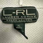 Lauren Ralph Lauren Active Striped Coastal Cotton Hooded Pullover XL Cruiseware White Photo 3