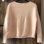 Madewell Boat Neck Peach Sweater Photo 2