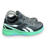 Reebok  Women Size 7.5 Nanoflex TR Composite Toe Athletic Work Shoe Black/Seafoam Photo 3