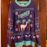 Tipsy Elves  FUNNER CALIFORNIA HARRAHS sweater XL Photo 0