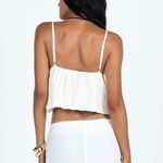 Princess Polly Kellan Cami Crop Top in Cream Photo 2