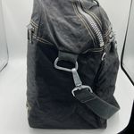 Kipling  Black Large Canvas Zip Up Duffel Bag with Adjustable Strap Unisex Photo 9