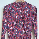 Veronica Beard Colorful Louella Floral Stretch Silk-Satin Minidress Women’s 4 Photo 2