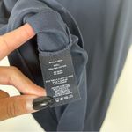 Theory Navy Colorblock Striped T-Shirt Dress Pima Cotton Size XS Photo 7