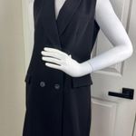 Elodie  Long Lined Open Pockets Sleeveless Blazer Jacket Women’s Size Medium. #60 Photo 1