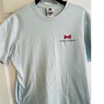 Simply Southern  Womens T Shirt Light Blue Jeep Hair Don't Care Dogs Graphic M Photo 2