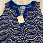 Ava James  Shirt size M length 25” bust 30” brand new color blue white black Photo 8