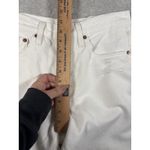 Levi's 501 S Premium Jeans Women's 28x30 Straight Button Fly White Photo 9