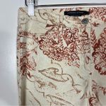 Adrienne Vittadini Pants 6 Boho Floral Straight Leg Hippie Y2K Coastal Granola Photo 3