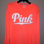 PINK - Victoria's Secret  S Long Sleeved Pullover Long T-Shirt Top in Soft Coral Photo 0