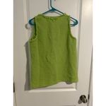 Saks 5th Avenue SAKS FIFTH AVENUE tank blouse green yellow size small Photo 4