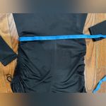 Forever 21  Black Ruched Long Sleeve Dress Photo 5