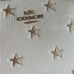 Coach Authentic Leather glitter stars wristlet and 2 charms set in box š Photo 6