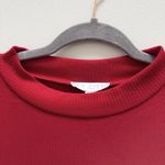 Holiday Red Tier Tulle Party Dress Whimsical Modest Christmas Festive L NWT READ Size L Photo 9