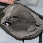 Vince Camuto Staja Crossbody Pebbled Leather Handbag Pine Forest Green Purse Photo 11