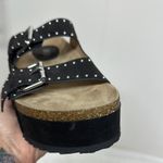 MIA   Brookie Black Studded Platform Sandals Photo 5