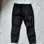 Lucky Brand Ava Velvet Black Skinny Pants Photo 5