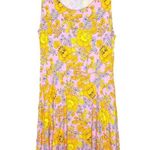 Agnes & Dora  Spring Midi Pink Yellow Fisher Dress Medium Photo 2