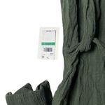 BECCA by Rebecca virtue  Playa Textured Collared Wrap Shirtdress Cover-Up Size L Photo 4