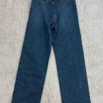 Levi's Levi’s Premium “Ribcage Straight Ankle” wide leg baggy medium wash jean 3-pocket Photo 7