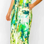 NWOT IC Collection Green Abstract Tie Photo 0