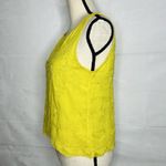 Moulinette Soeurs Anthropologie  Vestments Embroidered Yellow Tank Top Size 0 Photo 5