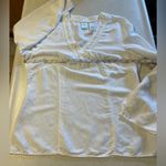 Emma James Women’s Linen Blend Embellished White Tunic Size 14 Photo 13