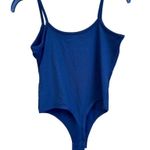 Madewell  Black Thin Straps Snap Closure Bodysuit Medium New W/Tag Closet Staple Photo 4