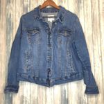 Torrid Button Up Denim Jean Jacket 2 Photo 0