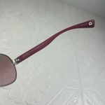 Coach  Women’s Pink Lens Aviator Sunglasses Photo 7
