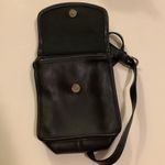 Brighton Vintage Black Leather Crossbody Celtic Bag Photo 8