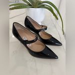 Manolo Blahnik  Camparinew Pointed Toe Mary Jane Pump Photo 2