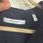 Foxcroft  Navy Textured Shirt Dress Photo 3