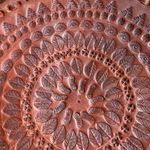 Brown Leather Circular Crossbody Bag Photo 2