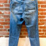 Anne Klein Embroidered Denim Jeans Photo 1