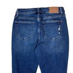Judy Blue  Boyfriend Jeans Distressed Plaid Patch Dark Wash Stretch Denim 7 28‎ Photo 6