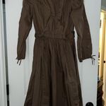 J.Crew NWOT  Tie Waist V Neck Midi Dress Photo 10