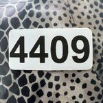 R.E.O. Originals‎ Vintage Animal Print Dress Long Sleeve Made in USA Size Medium Black Photo 8