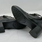 Easy Street Becker Stacked Heel Ankle Boot Womens 8.5M Black Faux Leather Shoe Photo 9