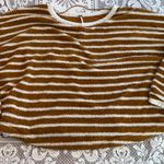 Free People Sherpa Striped Top M Photo 0