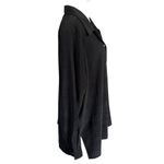 cj banks C.J. Banks black button down collared long sleeve jacket top women's size 16W Photo 2