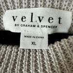 Anthropologie Velvet Graham & Spencer XL Elise Sweater NWT Ivory Chunky Knit Photo 13