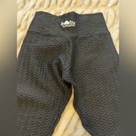 Booty By Brabants  Croco Skin Black Leggings Photo 3