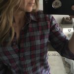 J.Crew  plaid flannel button down boy shirt 4 Photo 2