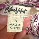 Blue Velvet Patchwork Pants Photo 7