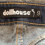 Dollhouse  Juniors Size 9 denim blue jean overalls distressed Photo 7