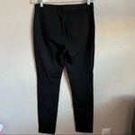 Andrew Marc Black Ponte Knit Skinny Career Pants Photo 6