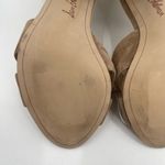 Sam Edelman Heels Yancy Size 10 Suede Leather Ankle Strap Block Heel Tan Shoes Photo 12