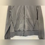 Lululemon Women’s Loop Zip Up Hoodie Acid Rubber Dye Black Size L Photo 4